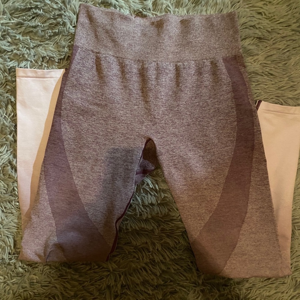 Pink Seamless Leggings